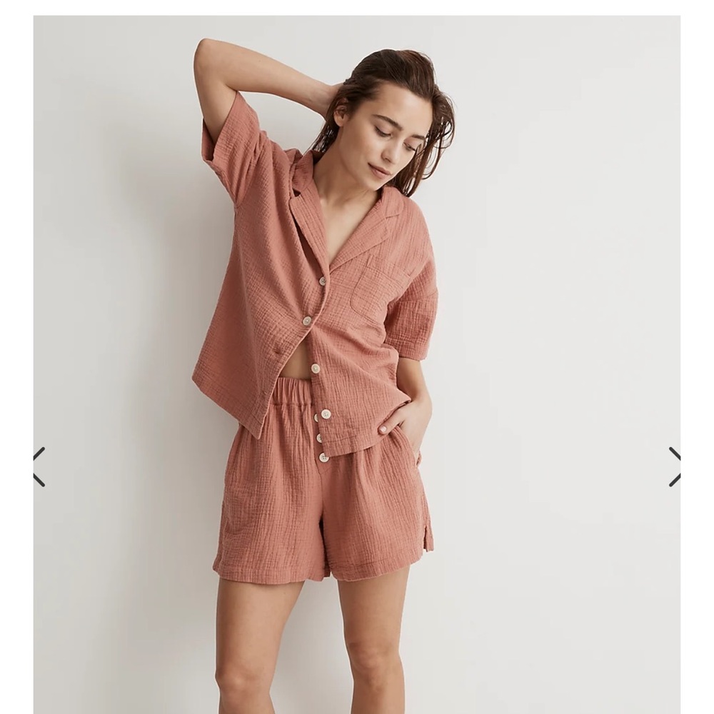 Lightestspun Oversized Short Pajama Set